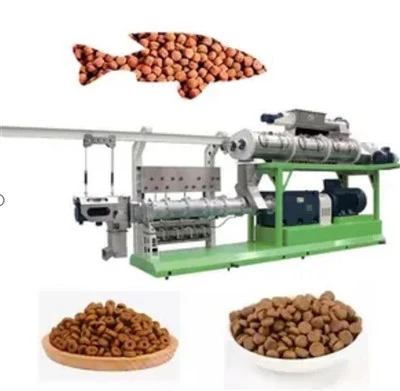 ماشین آلات تولید غذای ماهی اکسترودر خوراک ماهی کوچک ماشین اکسترودر غذای حیوانات خانگی