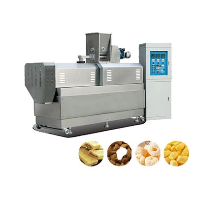 دستگاه غذای اسنک پف کرده شکم پر